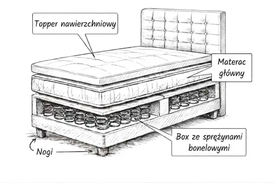 Części łóżka - Nazwy i typy. Wybierz świadomie!